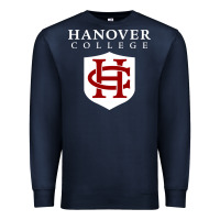 Navy hanover college Premium Sweatshirt - linhVisuals