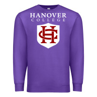 Purple hanover college Premium Sweatshirt - linhVisuals