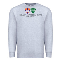 Heather Grey hobart and william smith colleges Premium Sweatshirt - linhVisuals