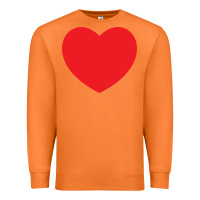 Carrot big heart Premium Sweatshirt - linhVisuals