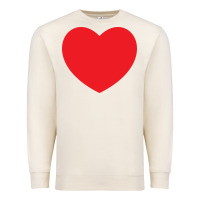 Sandshell big heart Premium Sweatshirt - linhVisuals