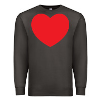 Smoke big heart Premium Sweatshirt - linhVisuals