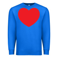 True Royal big heart Premium Sweatshirt - linhVisuals