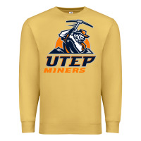 Antique Gold utep gifts miners gifts Premium Sweatshirt - linhVisuals