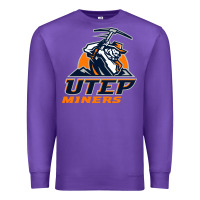 Purple utep gifts miners gifts Premium Sweatshirt - linhVisuals
