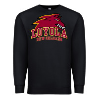 Black loyola college prep Premium Sweatshirt - linhVisuals