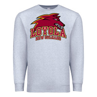 Heather Grey loyola college prep Premium Sweatshirt - linhVisuals