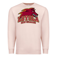 Pale Pink loyola college prep Premium Sweatshirt - linhVisuals