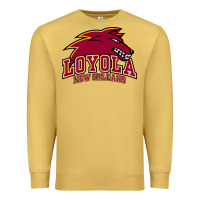 Antique Gold loyola college prep Premium Sweatshirt - linhVisuals