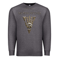 Charcoal Heather morrowind Premium Sweatshirt - linhVisuals