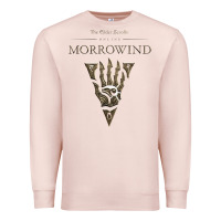 Pale Pink morrowind Premium Sweatshirt - linhVisuals
