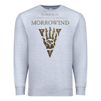 Heather Grey morrowind Premium Sweatshirt - linhVisuals