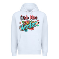 White little miss kindergarten Premium Hoodie - Jasminsmagicworld
