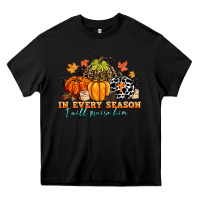 Black in every season i will praise him Heavy Core Tee - CowGirlArtShop