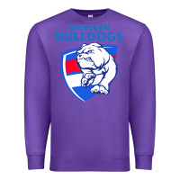 Purple western bulldogs Premium Sweatshirt - linhVisuals