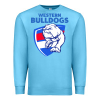 Ocean Blue western bulldogs Premium Sweatshirt - linhVisuals