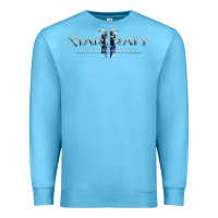 Ocean Blue starcraft Premium Sweatshirt - linhVisuals