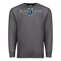 Charcoal Heather starcraft Premium Sweatshirt - linhVisuals