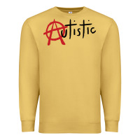 Antique Gold autistic punk Premium Sweatshirt - linhVisuals