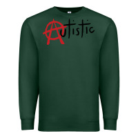 Sports Green autistic punk Premium Sweatshirt - linhVisuals