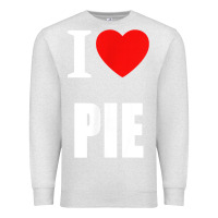 Oatmeal Heather retro vintage classic i love pie for pie lovers cooks chefs t shirt Premium Sweatshirt - linhVisuals