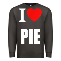 Smoke retro vintage classic i love pie for pie lovers cooks chefs t shirt Premium Sweatshirt - linhVisuals