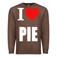 Chestnut retro vintage classic i love pie for pie lovers cooks chefs t shirt Premium Sweatshirt - linhVisuals