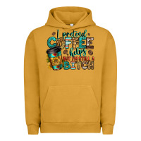 Pigment Peanut Butter i pretend coffee helps but i'm still a bitch Urban Hoodie - Jasminsmagicworld