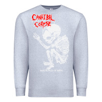Heather Grey butchered at birth Premium Sweatshirt - linhVisuals