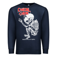 Navy butchered at birth Premium Sweatshirt - linhVisuals