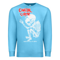 Ocean Blue butchered at birth Premium Sweatshirt - linhVisuals