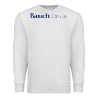 Oatmeal Heather Baruch College Premium Sweatshirt - linhVisuals