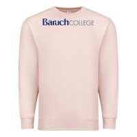 Pale Pink Baruch College Premium Sweatshirt - linhVisuals