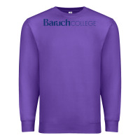 Purple Baruch College Premium Sweatshirt - linhVisuals