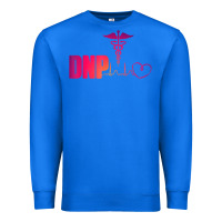 True Royal dnp doctor of nursing practice heartbeat color rn nurse Premium Sweatshirt - linhVisuals
