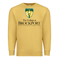Antique Gold SUNY Brockport College Premium Sweatshirt - linhVisuals