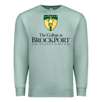 Seafoam SUNY Brockport College Premium Sweatshirt - linhVisuals