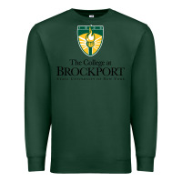 Sports Green SUNY Brockport College Premium Sweatshirt - linhVisuals