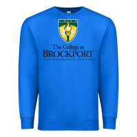 True Royal SUNY Brockport College Premium Sweatshirt - linhVisuals
