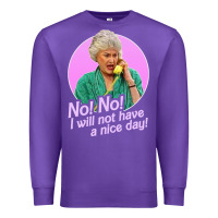 Purple dorothy zbornak Premium Sweatshirt - linhVisuals
