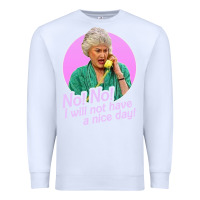 White dorothy zbornak Premium Sweatshirt - linhVisuals