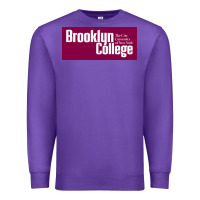 Purple Brooklyn College Premium Sweatshirt - linhVisuals