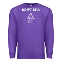 Purple don't be a jerk funny math   scholar teacher nerd physics premium Premium Sweatshirt - linhVisuals