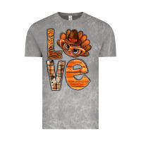 Cloud Rock thanksgiving with turkey love bbs Vintage Tee - BundleAndBundleShop