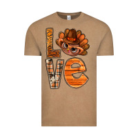 Vintage Coffee thanksgiving with turkey love bbs Vintage Tee - BundleAndBundleShop