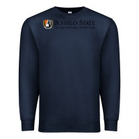 Navy SUNY Buffalo State College Premium Sweatshirt - linhVisuals