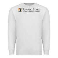 Oatmeal Heather SUNY Buffalo State College Premium Sweatshirt - linhVisuals