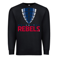 Black melbourne rebels rugby super league Premium Sweatshirt - linhVisuals