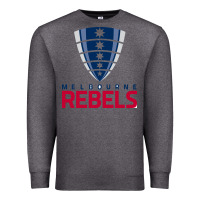Charcoal Heather melbourne rebels rugby super league Premium Sweatshirt - linhVisuals