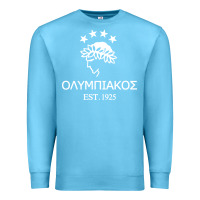 Ocean Blue olympiakos greek Premium Sweatshirt - linhVisuals
